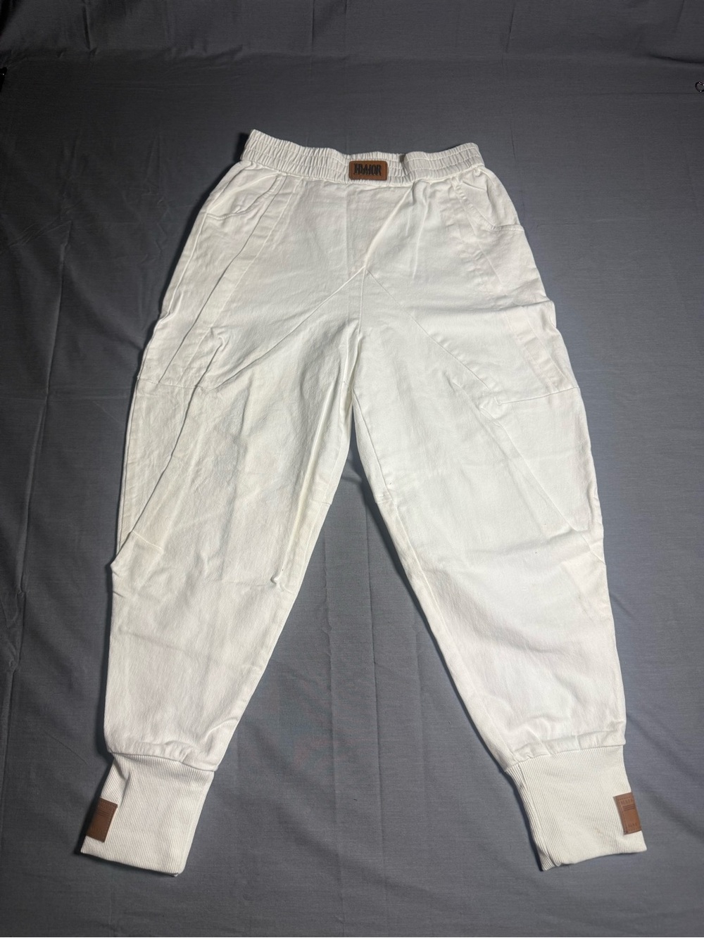 Unbranded White Men's Casual Jogger Pants